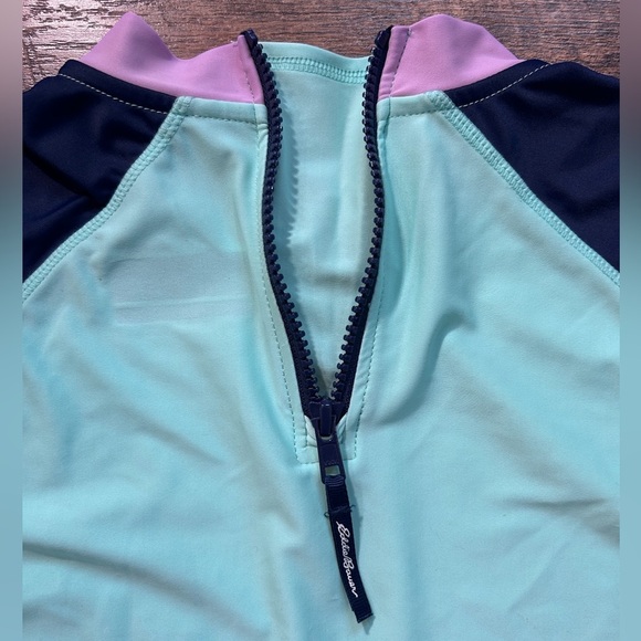 Eddie Bauer Girls Rash guard Swim Top Kids Large 14/16 - Picture 6 of 8